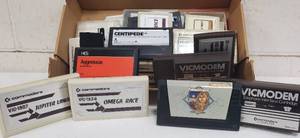 Lot of Vintage COMMODORE Games &amp Programs