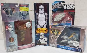Group of New in Box Toys including Star Wars