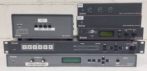 Large Lot of Quality Working EXTRON AV Equipment Audio Distribution Amplifiers, Switchers etc