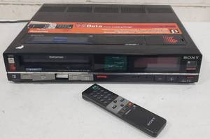 SONY Betamax VCR Model SL-3030 wRemote