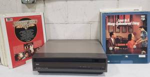 Large Collection of RCA SelectaVision Movies w Working SelectaVision Video Disc Player #2