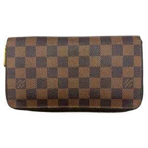 Louis Vuitton Damier Ebene Zippy Organizer Wallet Pre-Owned Retail $1,050
