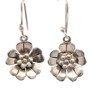 Flower Drop Dangle Shepherds Hook Earrings VIDEO