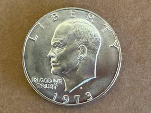 1973-S Eisenhower Dollar Silver Clad