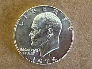 1974-S Eisenhower Dollar Silver Clad