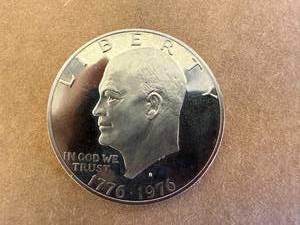 1976-S Eisenhower Dollar Proof Var. 2