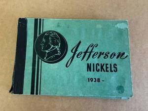 Book of Jefferson Nickels 1938-1965 - 68 Total Coins including War Years