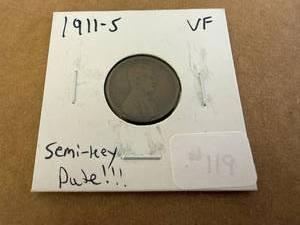1911 S Lincoln Wheat Cent