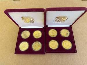 Grand Casino Mille Lacs Hinckley $5 Token - Wildlife Series & Lady Luck Series - 8 Total