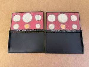 1974 & 1975 US Proof Sets
