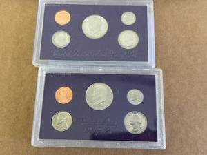 1987 & 1988 US Proof Sets