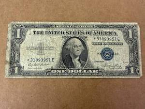 1935E Star Silver Certificate