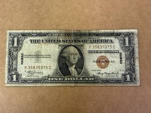 1935A Hawaii Silver Certificate