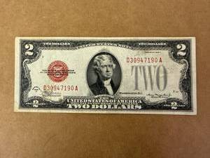1928D $2 Bill VF