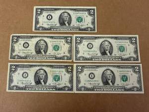 5 - 1976 I9 MPLS $2 Bills