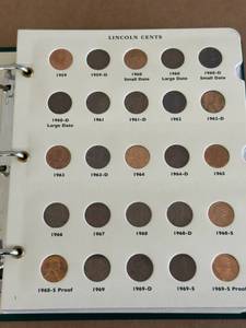 Lincoln Cents 1959 - 2023D including Proof-Only Issues (185 total coins)