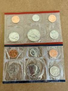 1986 US Mint Uncirculated Coin Set
