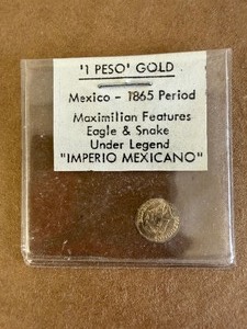 1 Mexico Peso Gold