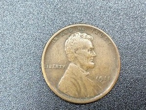1911 S Lincoln Wheat Cent -- Semi Key Date VF