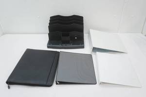 NEW Photo Album, Leather Portfolio, 3-Ring Binders, File Organizer