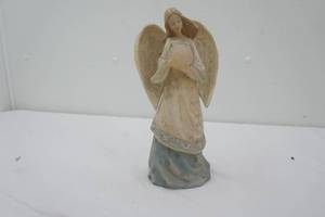 12.5 Snowflake Angel Resin Figurine
