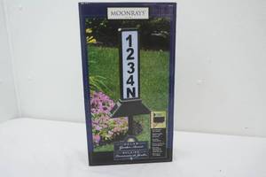 Moonrays Solar Powered LED Address Sign Light
