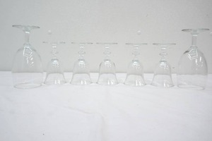 7ct Stemmed Glasses
