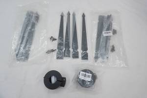 NEW Arrow Shaped Brackets and Hardware NEW Door Handle Cover Locks