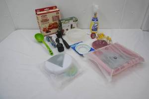 New Magnetic Salt & Pepper Shaker Set, Other New Kitchenware, Lysol All purpose Cleaner and Inserts, 3-Piece Jar Opener Kit and more