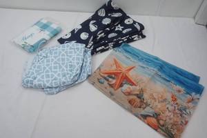 NEW Round Tablecloths, Table Runner, Place Mats