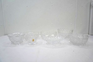 Collection of Vintage Crystal Serving Bowls