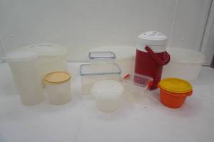 Large Tupperware Containers wLids, Small Food Storage Containers, iGloo water cooler