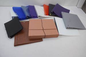 variety of paper binders