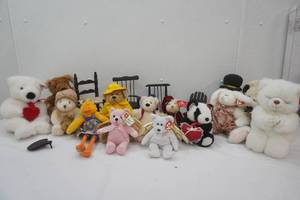 TY Collectibles, Teddy Bear Furniture and Other Vintage Plush Animals