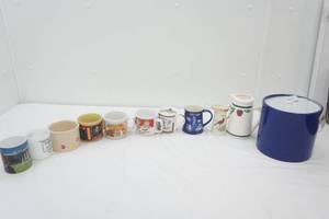 Vintage Collectible Mugs, Ceramic Pitchers, Ice Bucket