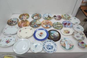 Vintage Fine China and Collectible Plates Lot
