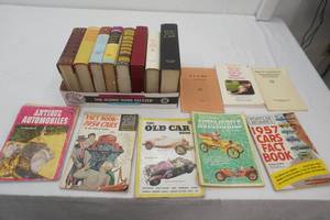 Vintage Books and Antique Automobile Magazines