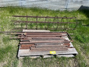 Rebar Pins and Round Rebar Cage