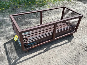 Rebar Stakes and Rack
