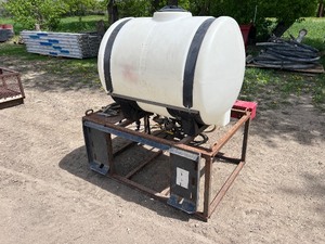 Plastic Tank Sprayer Skid Steer Attachment