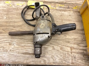 Old School Steel Case Electric Drill