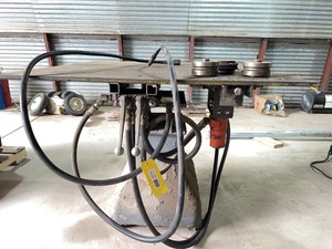Hydraulic Rebar Bending Table