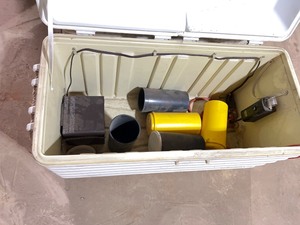 Modified Thermos Cooler