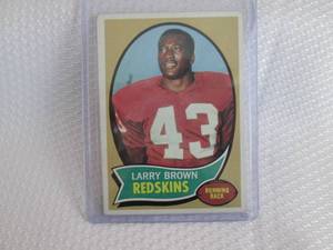 1970 Topps Larry Brown Rookie Card...