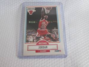 1990-91 Fleer Michael Jordan Card...