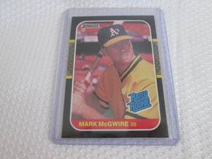 1987 Donruss Mark McGwire Rookie Ca...