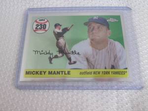 2007 Topps Chrome Mickey Mantle Car...