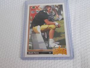 1991 Upper Deck Brett Favre Rookie ...