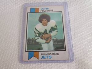 1973 Topps John Riggins Card...