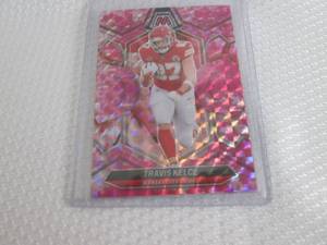 2023 Mosaic Travis Kelce Pink Prizm...